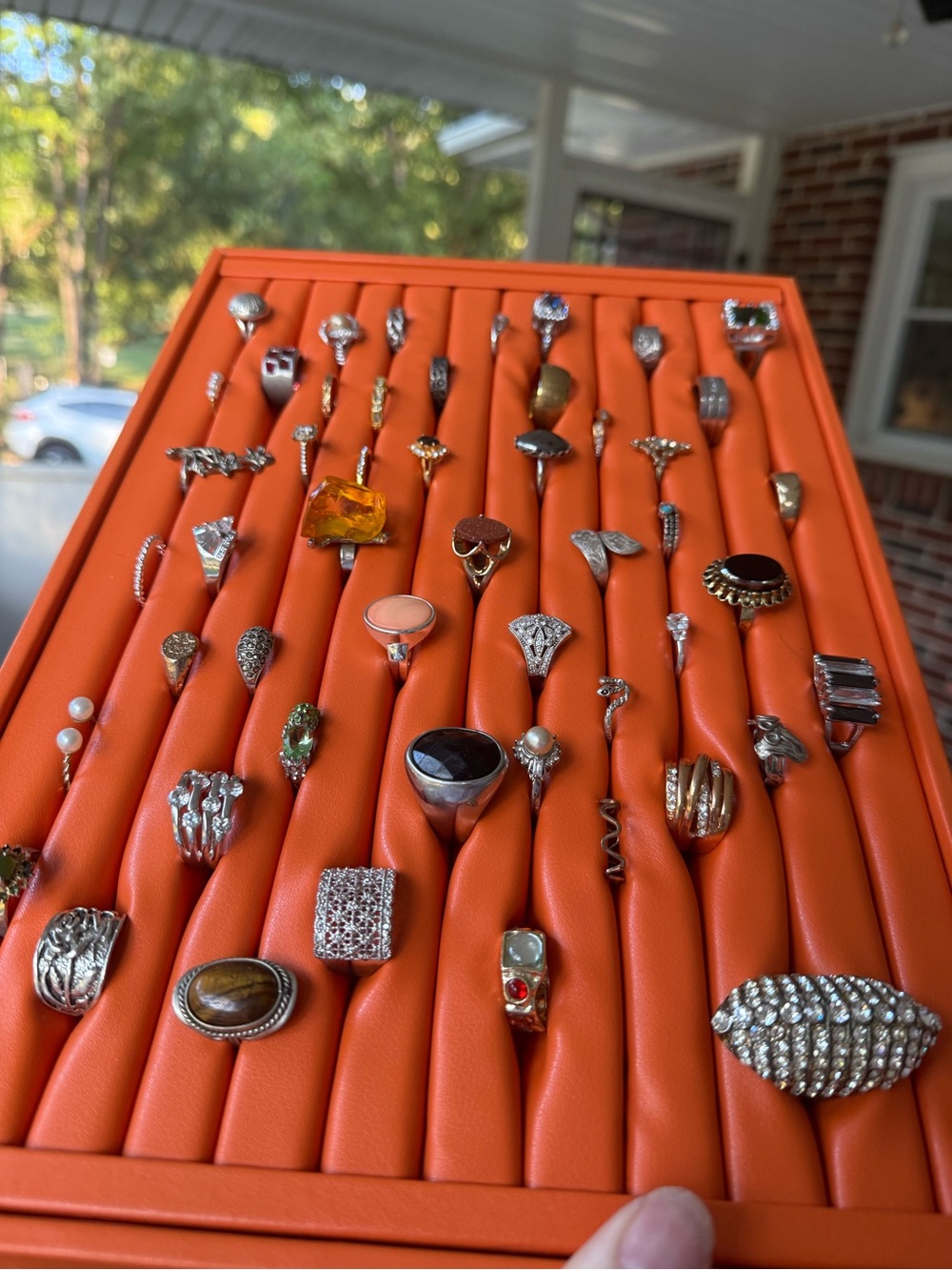 Lot of 50 untested rings bulk reseller mix of various sizes ring lot